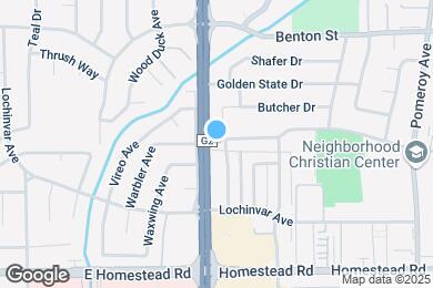 Map image of the property - 906 Burbank Dr