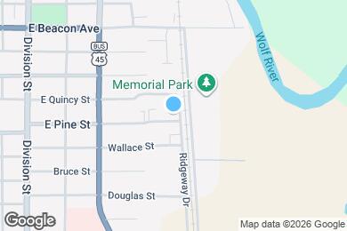 Map image of the property - 629 E Pine St