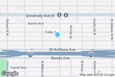 Map image of the property - 869 Central Ave W