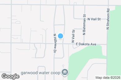 Map image of the property - 10031 N Sunview Ln