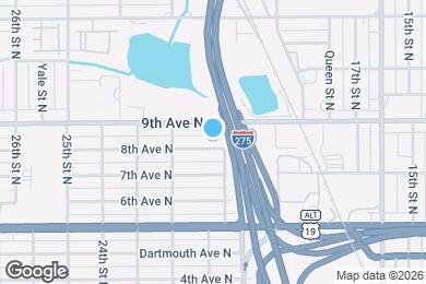 Map image of the property - 2121 8th Ave N