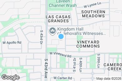 Map image of the property - 6619 S 42nd Dr