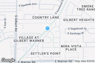 Map image of the property - 278 E Sagebrush St