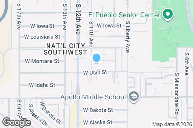 Map image of the property - 455 W Montana St