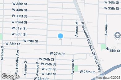 Map image of the property - 2915 Avenue N