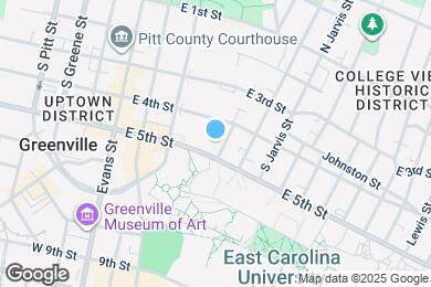 Map image of the property - 411 E 5th St