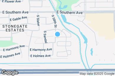 Map image of the property - 5807 E Grove Ave