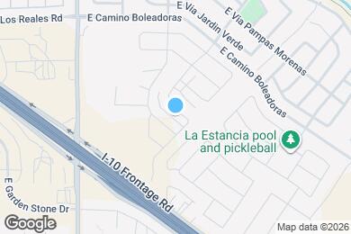 Map image of the property - 7496 S Via Bombachas