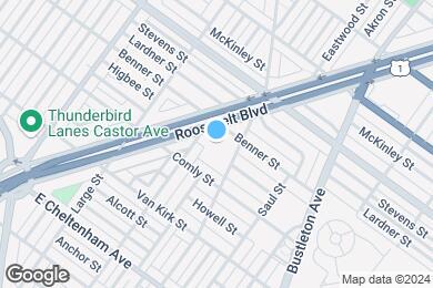 Map image of the property - Oakland Terrace Apartments