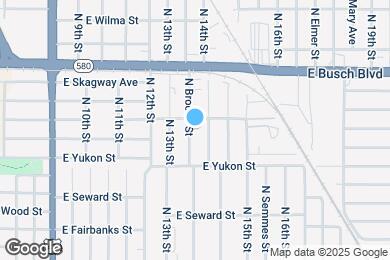 Map image of the property - 8719 N Brooks St