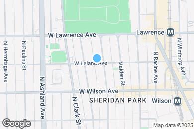 Map image of the property - 1419 W Leland Ave