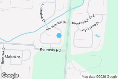 Map image of the property - 257 Stonemast Loop