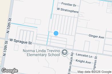 Map image of the property - 3812 Whitewing Ave