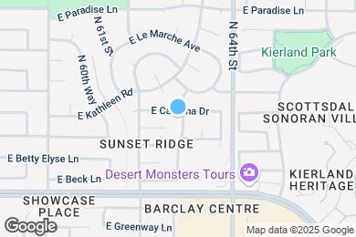 Map image of the property - 15642 N 63rd St