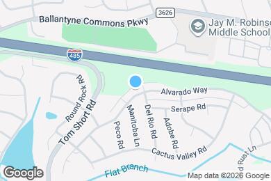 Map image of the property - 10423 Alvarado Way