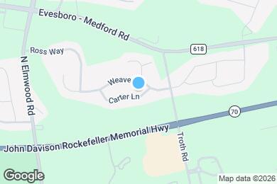 Map image of the property - 20 Carter Ln