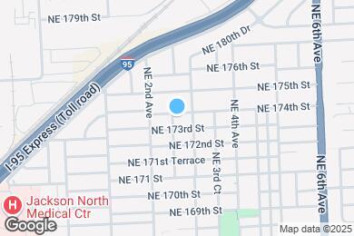 Map image of the property - 250 NE 174th St