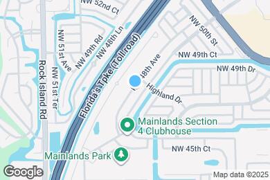 Map image of the property - 4814 NW 48th Ave