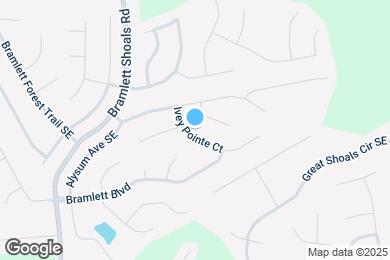 Map image of the property - 1650 Ivey Pointe Ct