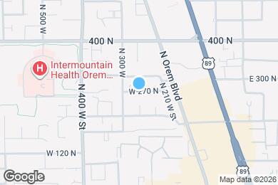 Map image of the property - NO DEPOSIT option available for qualified renters with Obligo