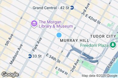 Map image of the property - 150 E 34th St