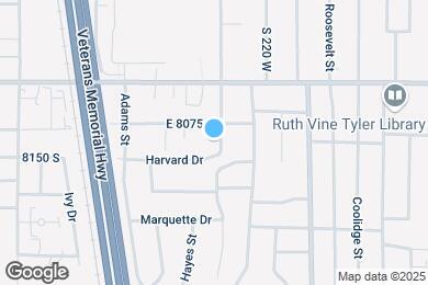 Map image of the property - 8126 S Pioneer St