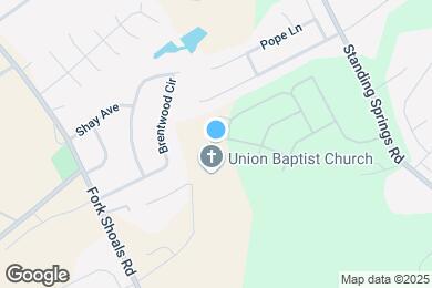 Map image of the property - 1205 Mission Hill Ln