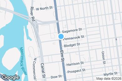 Map image of the property - 13 Pennacook St