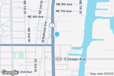 Map image of the property - 450 N Federal Hwy