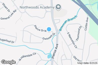 Map image of the property - 2670 Pierce Dr N