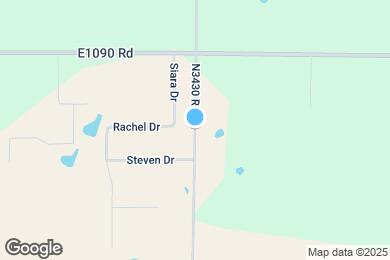 Map image of the property - 9521 N Bryan Ave
