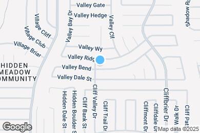 Map image of the property - 9387 Valley Bend