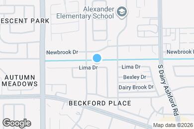 Map image of the property - 12926 Lima Dr