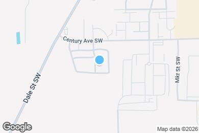 Map image of the property - 1187 Blackhawk Dr SW