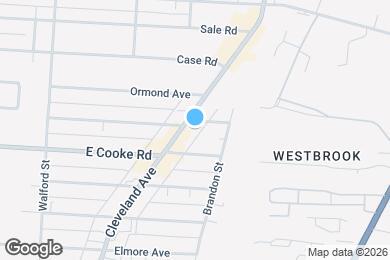 Map image of the property - Cleveland Ave - 3788