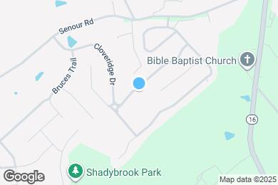 Map image of the property - 3125 Bridlerun Dr