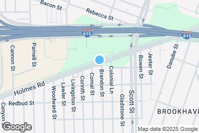 Map image of the property - 3710 Holmes Rd