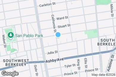 Map image of the property - 2835 California St