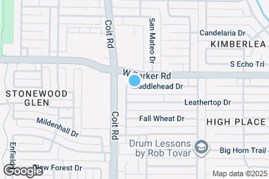 Map image of the property - 3912 Saddlehead Dr