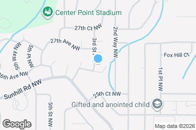 Map image of the property - 2629 3rd St NW