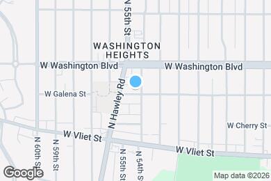 Map image of the property - 5414 W Galena St