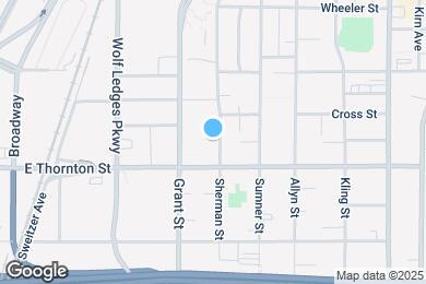 Map image of the property - University Commons Apartments