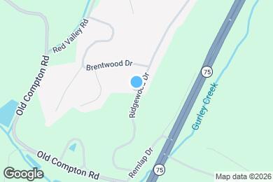 Map image of the property - 375 Ridgewood Dr