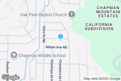 Map image of the property - 2014 Haynes Ave NE