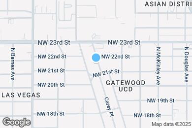 Map image of the property - 2223 N Gatewood Ave