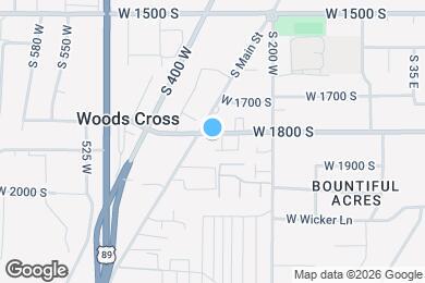 Map image of the property - 305 W 1800 S