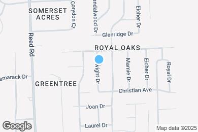 Map image of the property - 4918 Dwight Dr