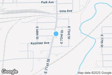 Map image of the property - 4305 E 71st St