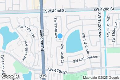 Map image of the property - 13437 SW 44th Ln