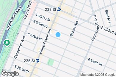 Map image of the property - 739 E 229th St